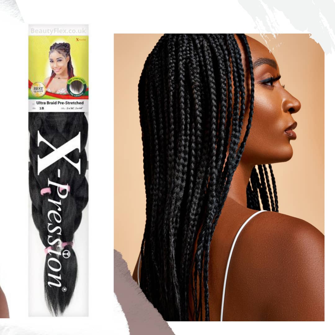 PRE-STRETCHED LAGOS XPRESSION BRAID, SINGLE FULL PACK