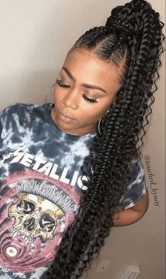 X PRESSION ATTACHMENT BRAID PLUS PACKET KINKY BOHO WEAVE BUNDLES